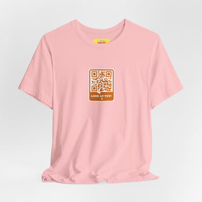 LOOK AT YOU! - PORN QR JOKE (Unisex Softstyle T-Shirt)