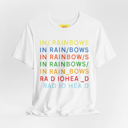 IN RAINBOWS - RADIOHEAD (Unisex Jersey Short Sleeve Tee)