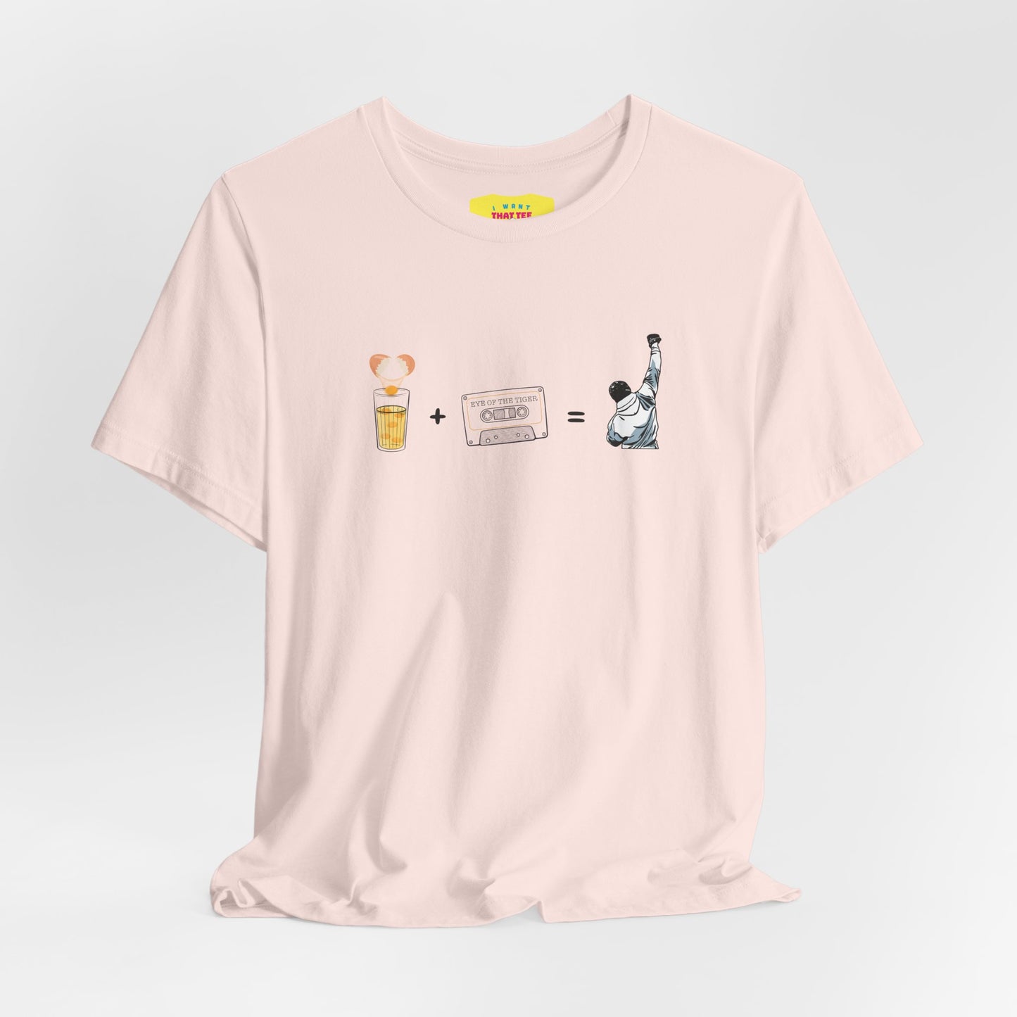 ROCKY TRAINING ROUTINE (Unisex Jersey Short Sleeve Tee)