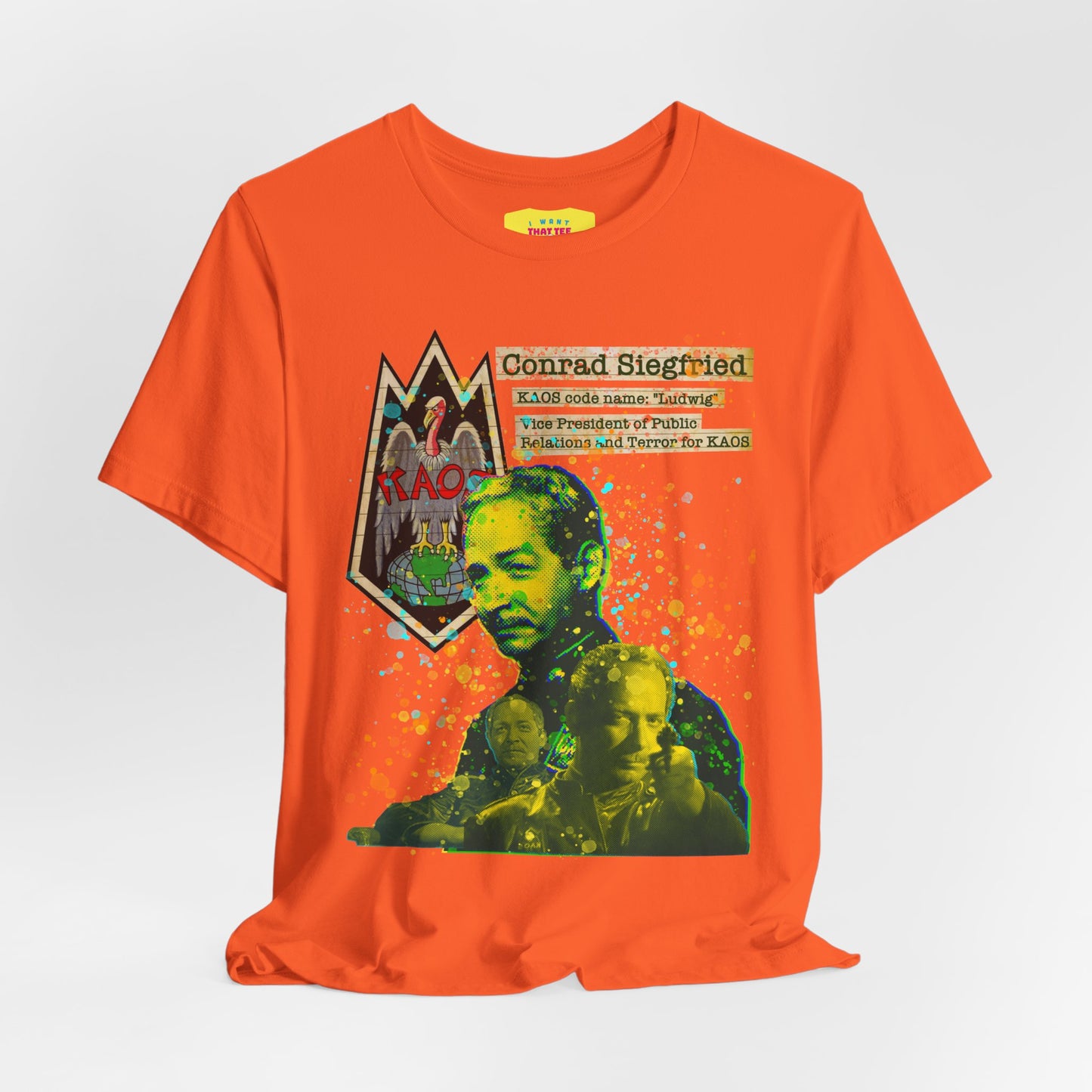 CONRAD SIEGFRIED - GET SMART TV SHOW (Unisex Jersey Short Sleeve Tee)