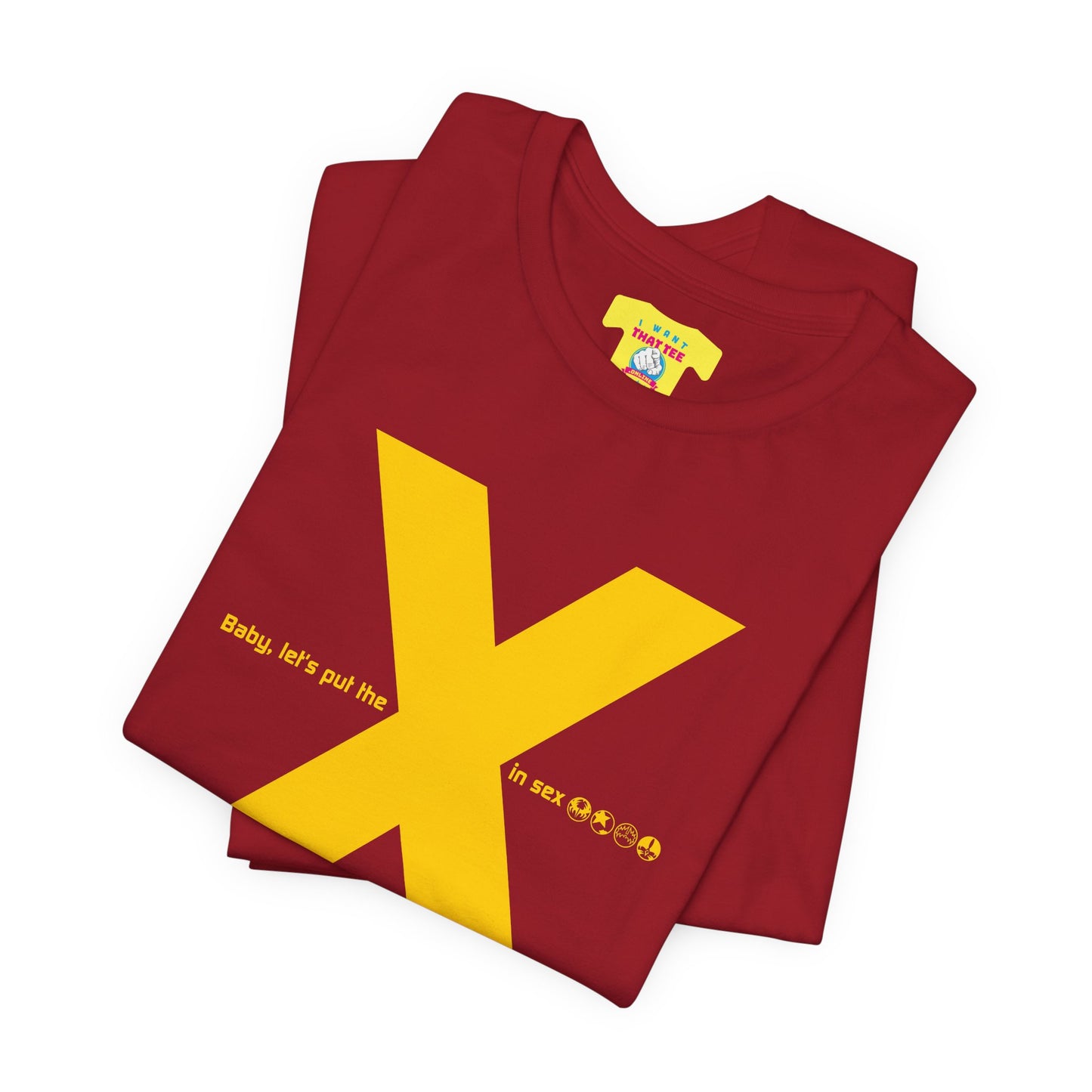 LET'S PUT THE X IN SEX - KISS (Unisex Softstyle T-Shirt)