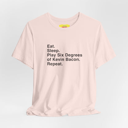 LIFE INSTRUCTIONS - SIX DEGREES OF KEVIN BACON (Unisex Softstyle T-Shirt)