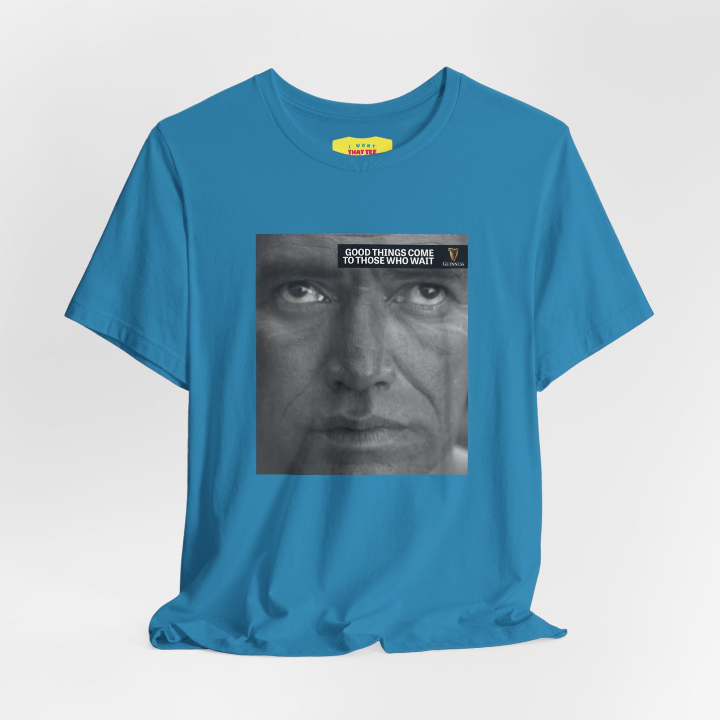 GOOD THINGS COME TO THOSE WHO WAIT - GUINNESS CAMPAIGN (Unisex Softstyle T-Shirt)