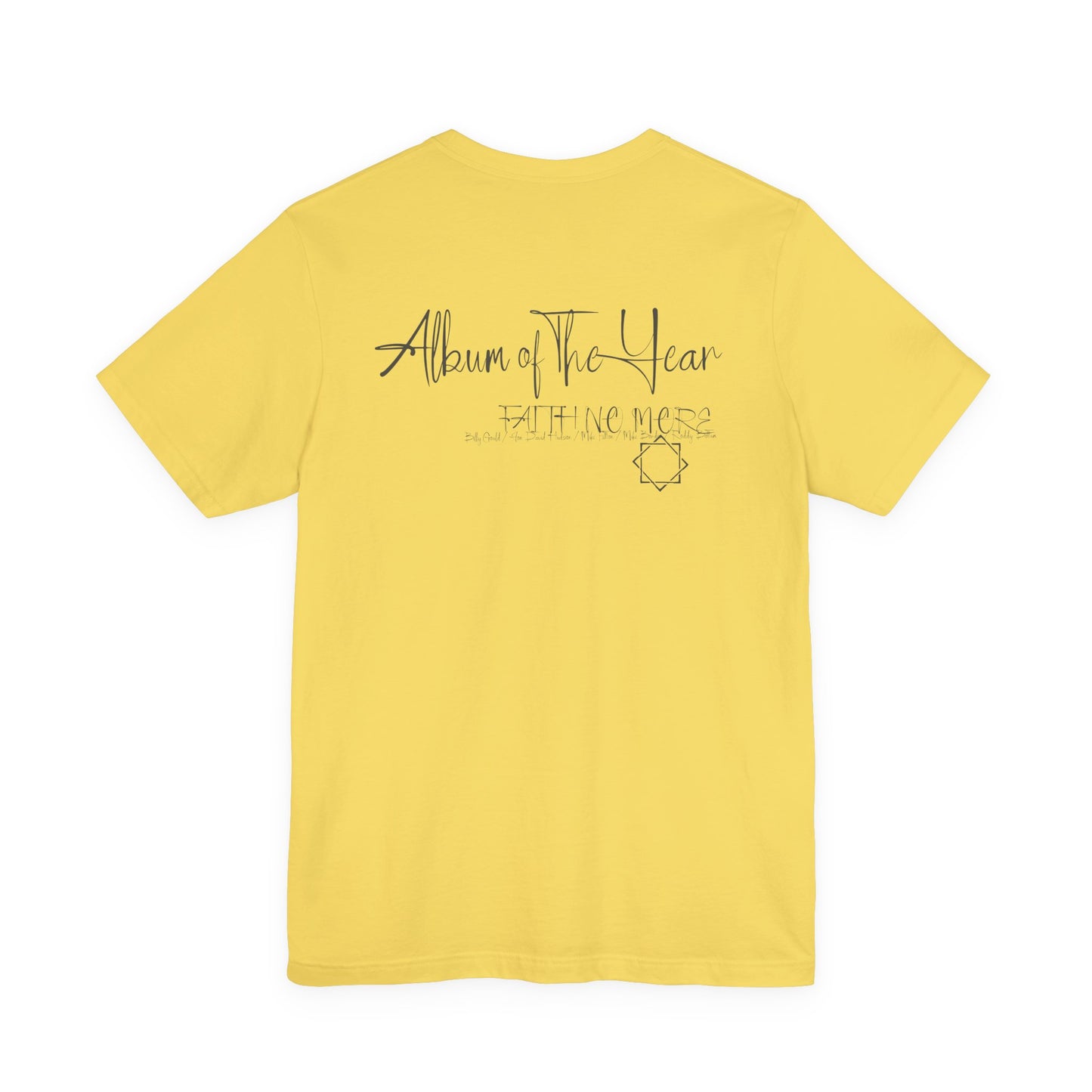 ASHES TO ASHES - FAITH NO MORE (Unisex Jersey Short Sleeve Tee)