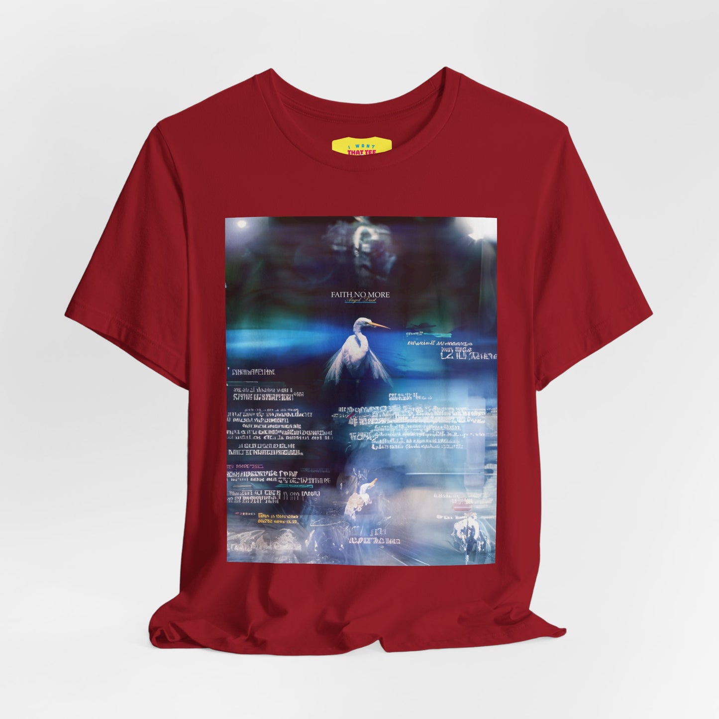 ANGEL DUST - FAITH NO MORE (Unisex Jersey Short Sleeve Tee)