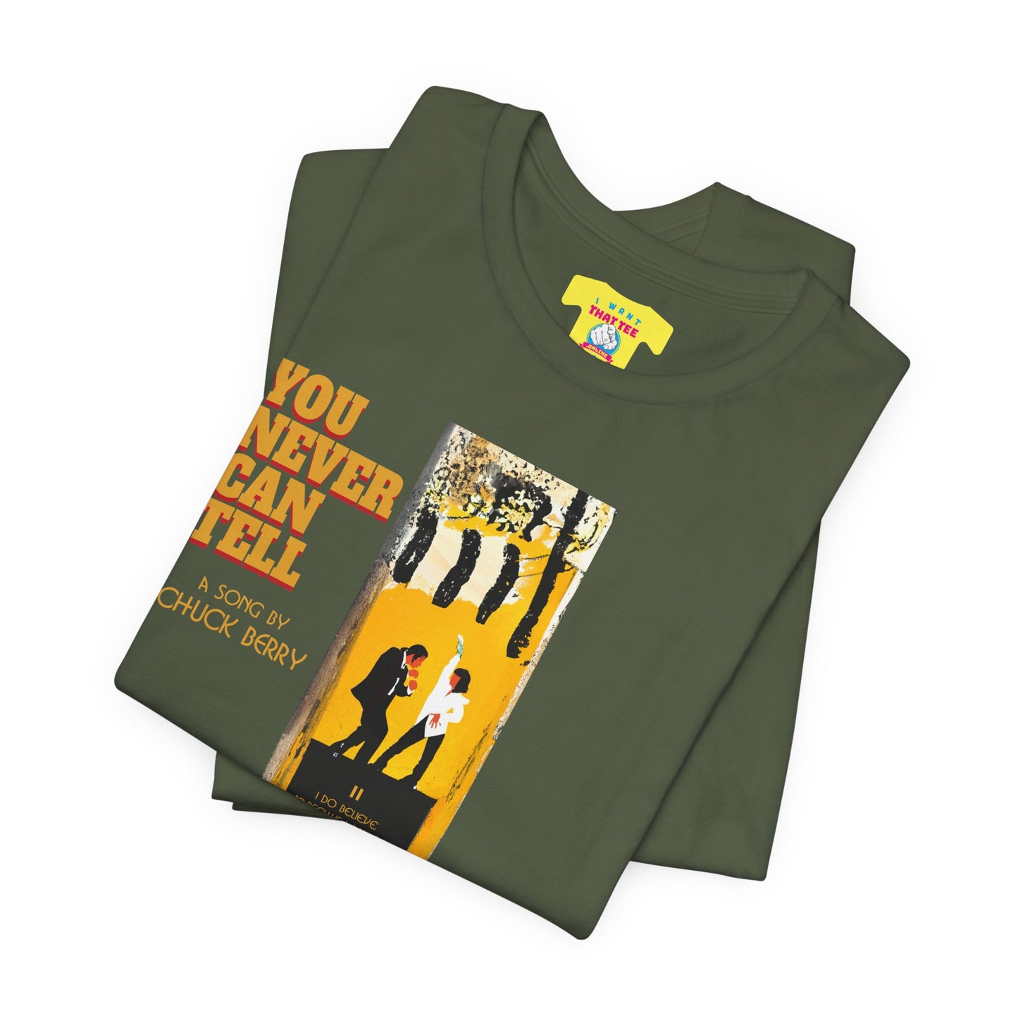 YOU NEVER CAN TELL - PULP FICTION DANCE (Unisex Jersey Short Sleeve Tee)