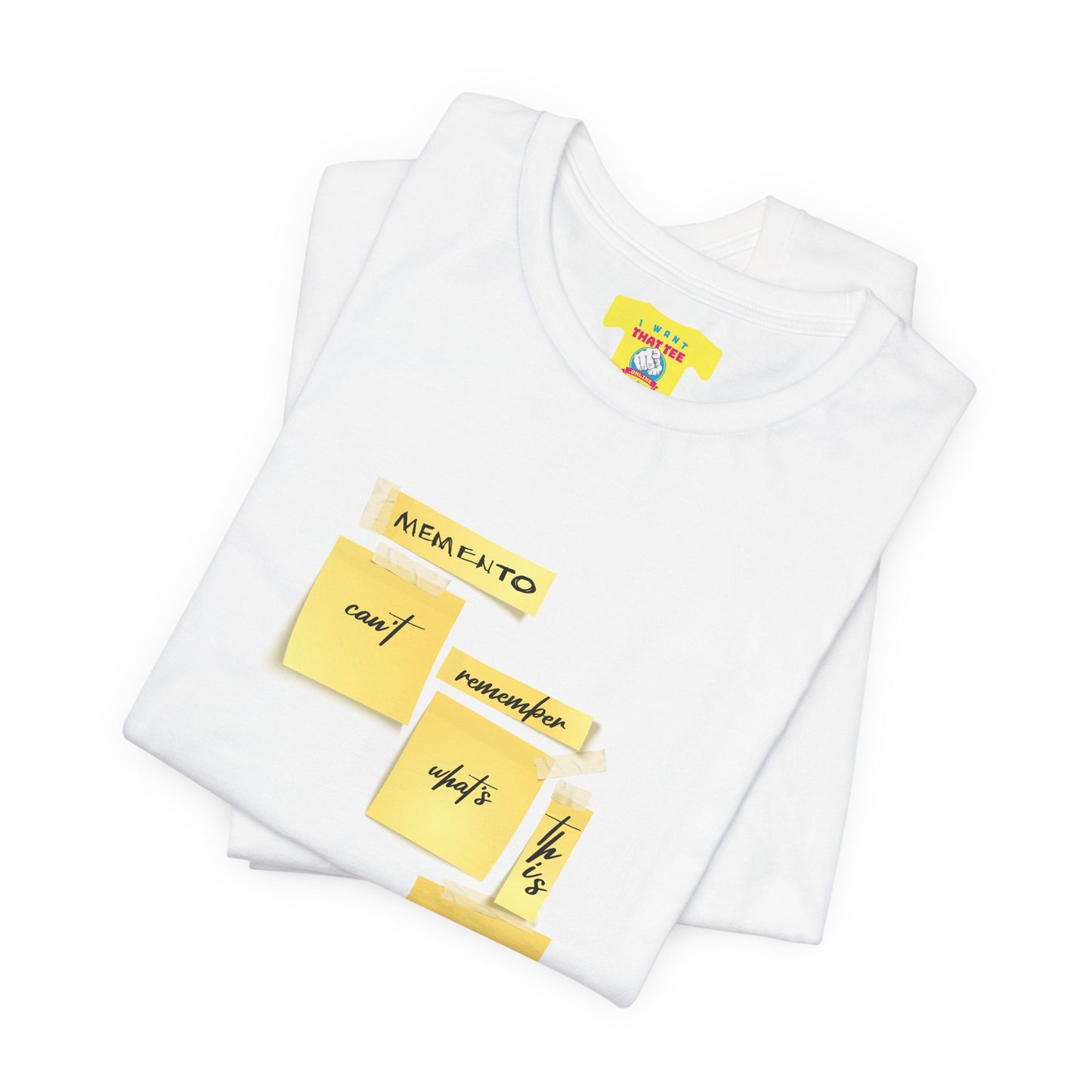 MEMENTO - CAN'T REMEMBER WHAT'S THIS ABOUT (Unisex Softstyle T-Shirt)