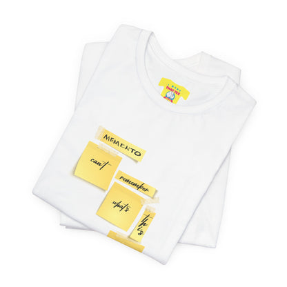 MEMENTO - CAN'T REMEMBER WHAT'S THIS ABOUT (Unisex Softstyle T-Shirt)