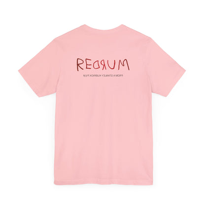 REDRUM - THE SHINING (Unisex Jersey Short Sleeve Tee)