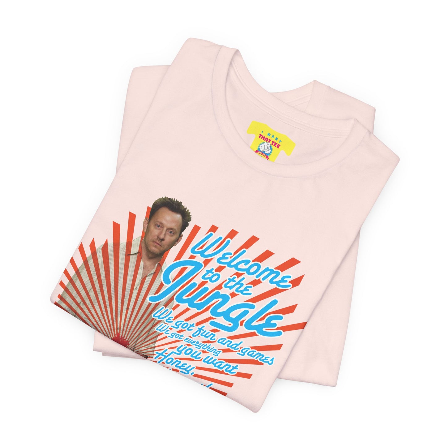 WELCOME TO THE JUNGLE - LOST TV SHOW (Unisex Softstyle T-Shirt)