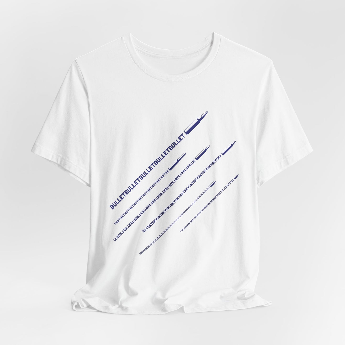 BULLET THE BLUE SKY - U2 (Unisex Softstyle T-Shirt)