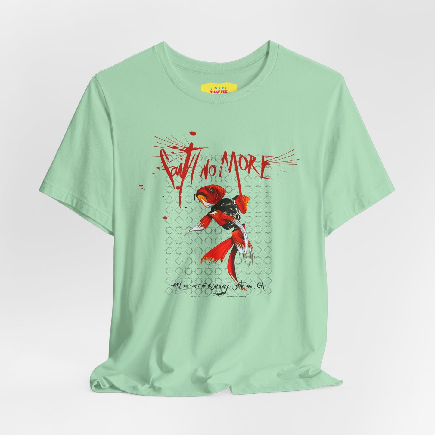 FAITH NO MORE - CONCERT POSTER (Unisex Softstyle T-Shirt)