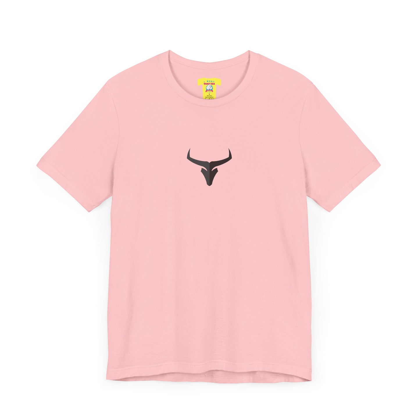 TAURUS BLACK LOGO - (Unisex Jersey Short Sleeve Tee)