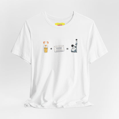 ROCKY TRAINING ROUTINE (Unisex Jersey Short Sleeve Tee)