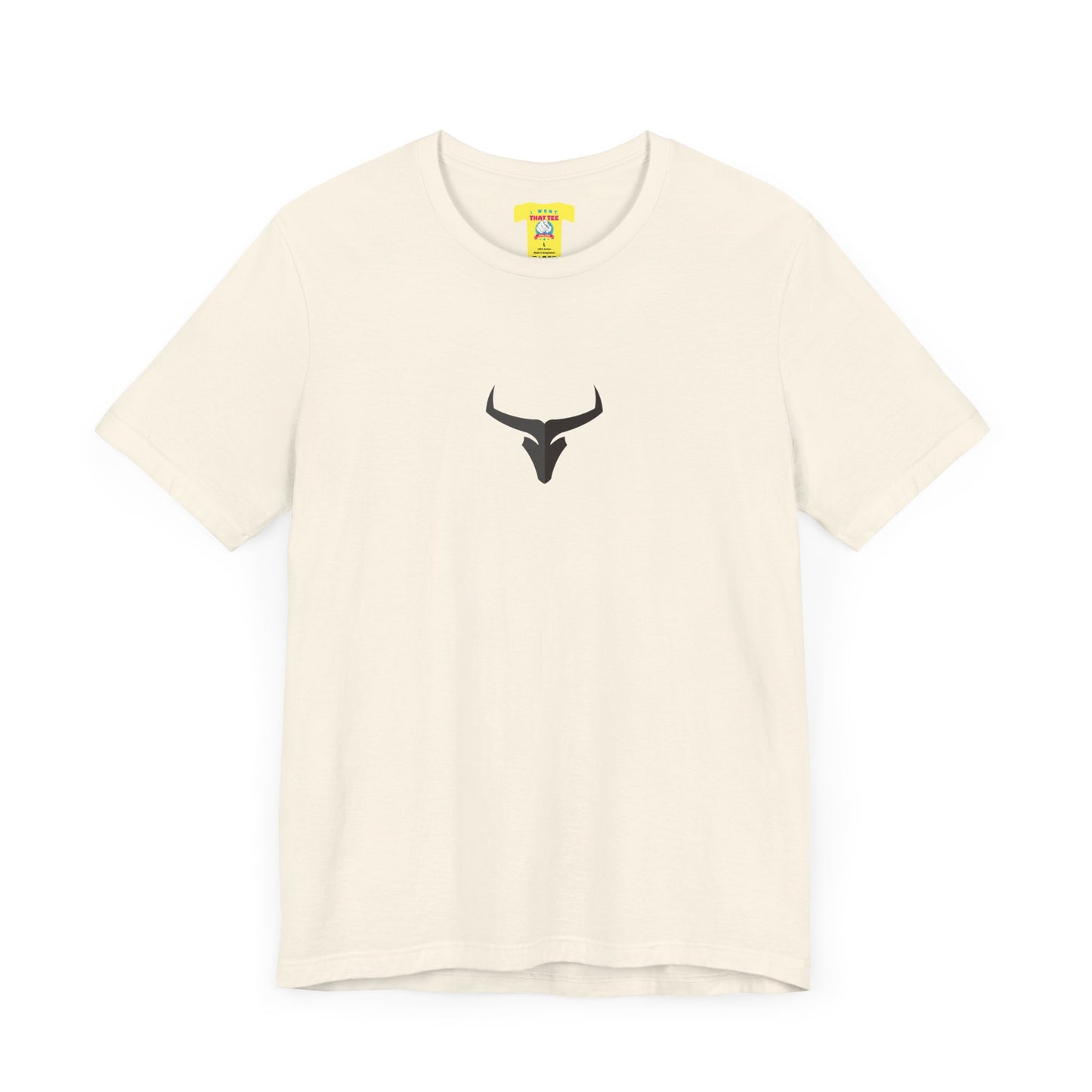 TAURUS BLACK LOGO - (Unisex Jersey Short Sleeve Tee)