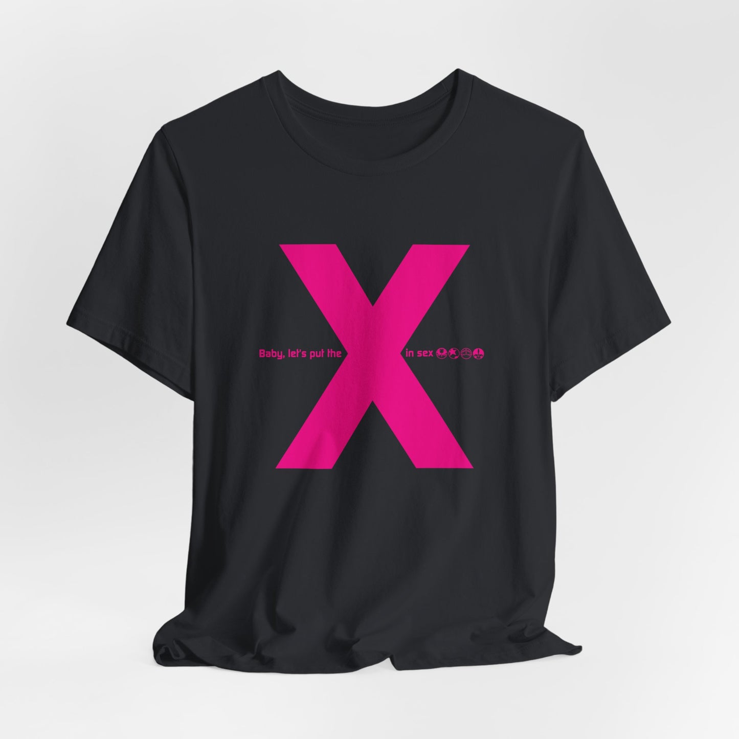 LET'S PUT THE X IN SEX - KISS (Unisex Softstyle T-Shirt)