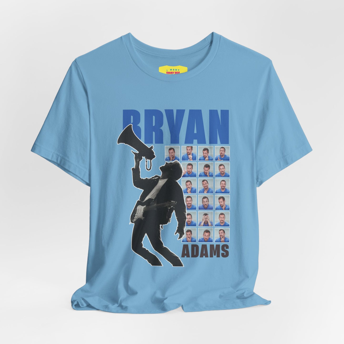 BRYAN ADAMS - ADAM SANDLER JOKE (Unisex Jersey Short Sleeve Tee)