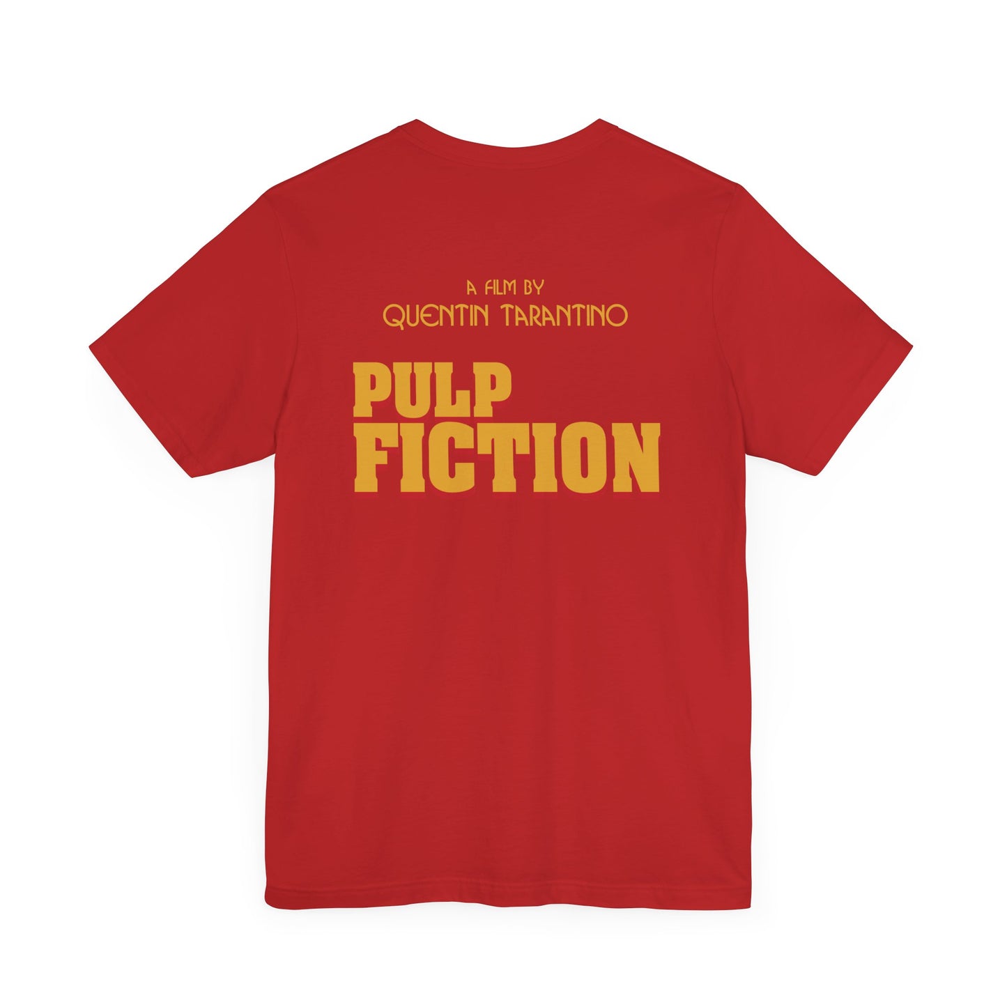 PULP FICTION CREDITS (Unisex Jersey Short Sleeve Tee)