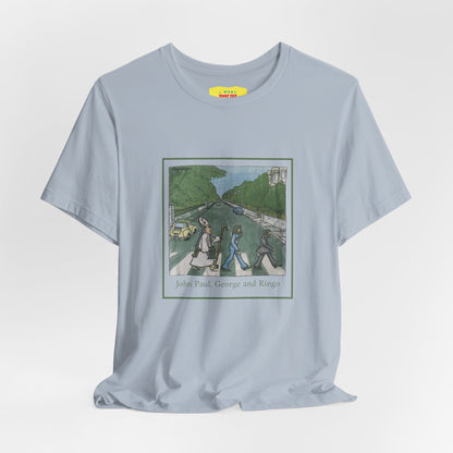 JOHN PAUL, GEORGE AND RINGO, THE BEATLES (Unisex Softstyle T-Shirt)