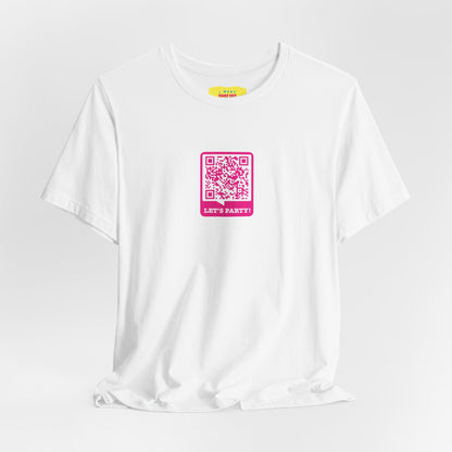 LET'S PARTY - CELEBRATE KOOL & THE GANG QR JOKE (Unisex Softstyle T-Shirt)