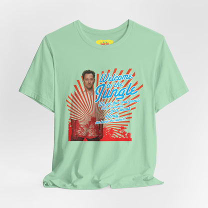 WELCOME TO THE JUNGLE - LOST TV SHOW (Unisex Softstyle T-Shirt)
