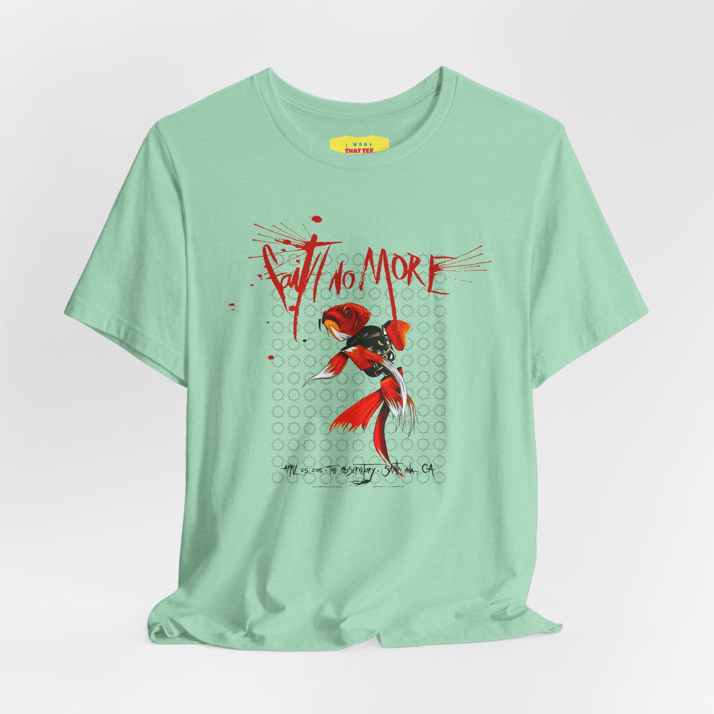 FAITH NO MORE - CONCERT POSTER (Unisex Softstyle T-Shirt)