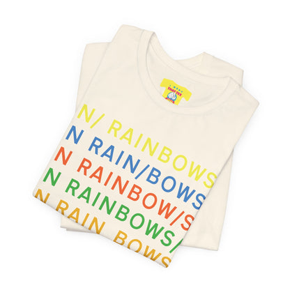 IN RAINBOWS - RADIOHEAD (Unisex Jersey Short Sleeve Tee)