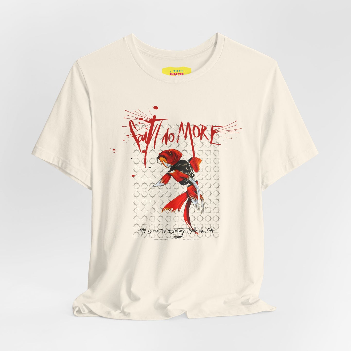 FAITH NO MORE - CONCERT POSTER (Unisex Softstyle T-Shirt)