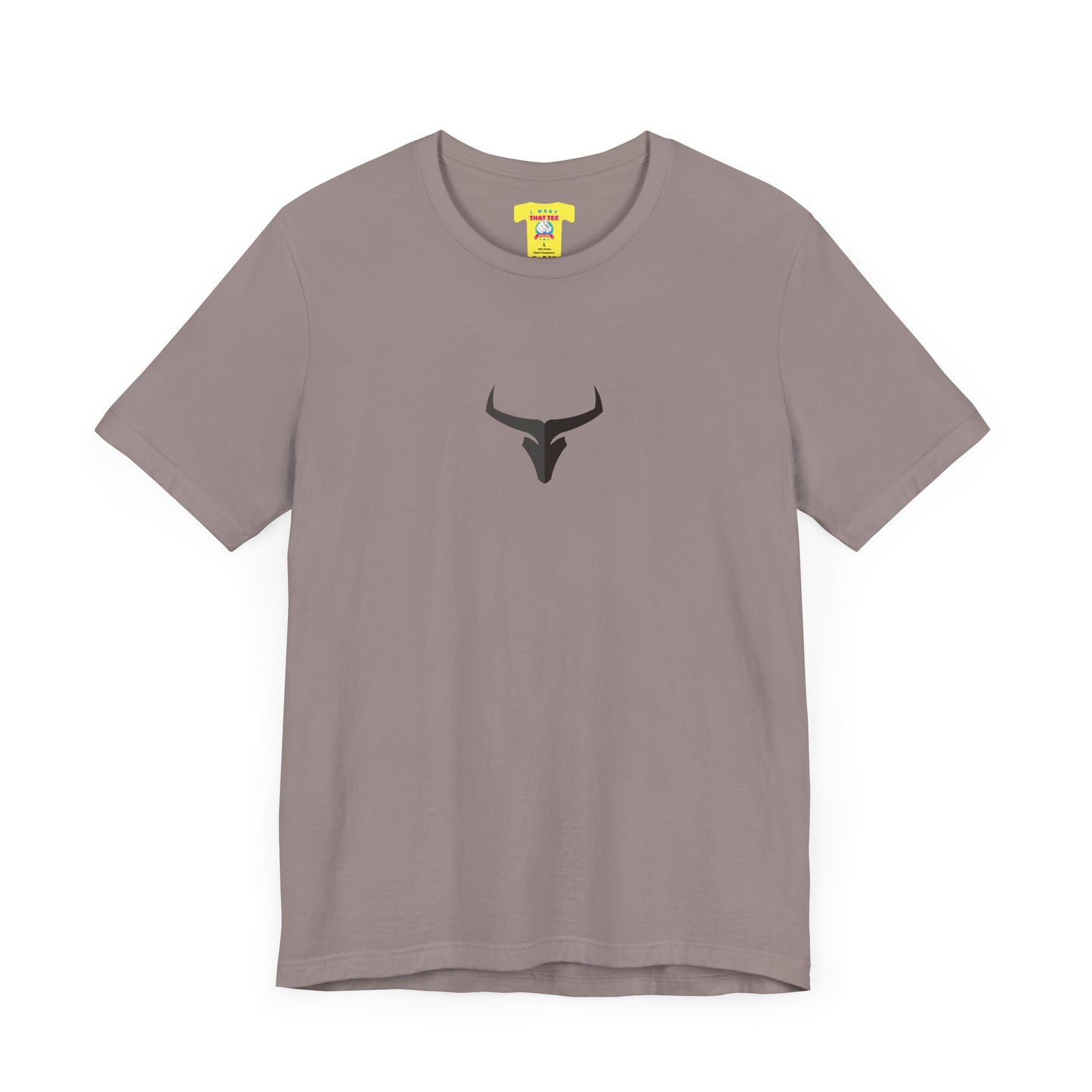 TAURUS BLACK LOGO - (Unisex Jersey Short Sleeve Tee)