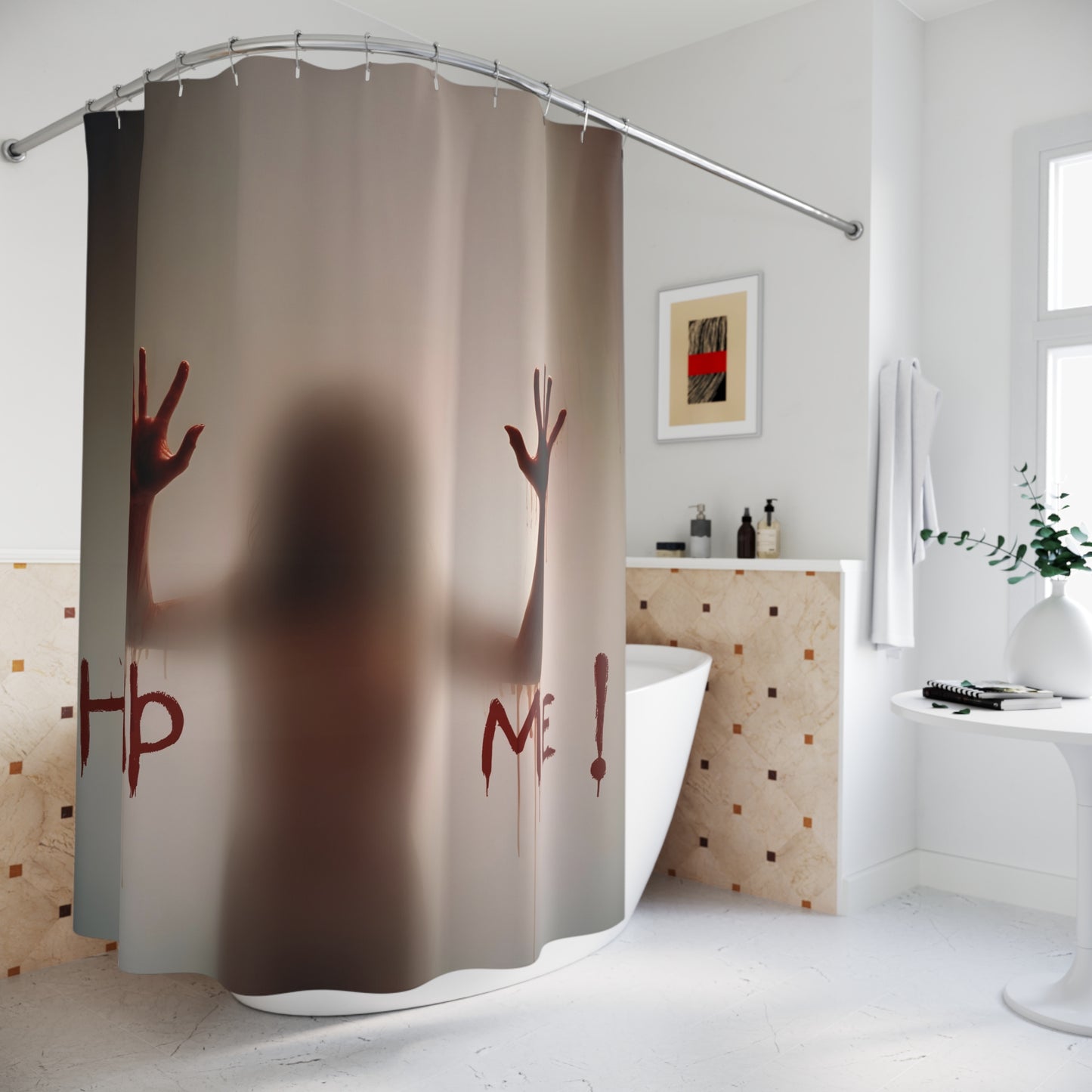 HALLOWEEN SHOWER CURTAIN