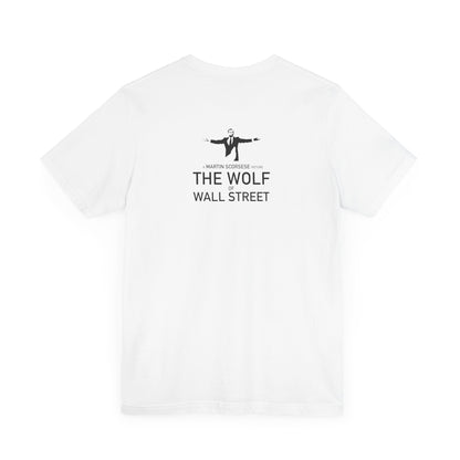 CHEST BEATING - THE WOLF OF WALL STREET (Unisex Jersey Short Sleeve Tee)