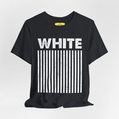 WHITE STRIPES (Unisex Jersey Short Sleeve Tee)