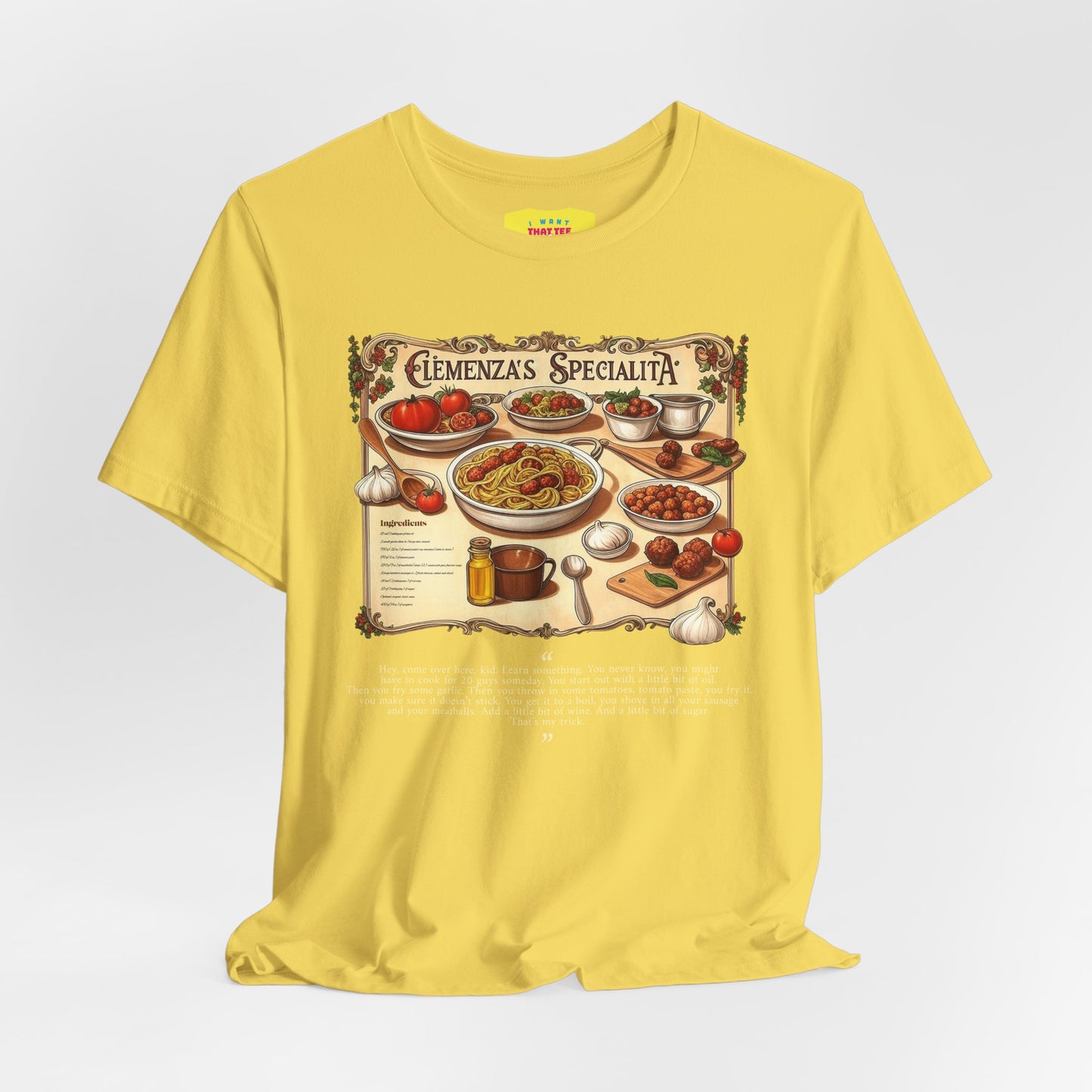 CLEMENZA'S SPECIALITA - THE GODFATHER