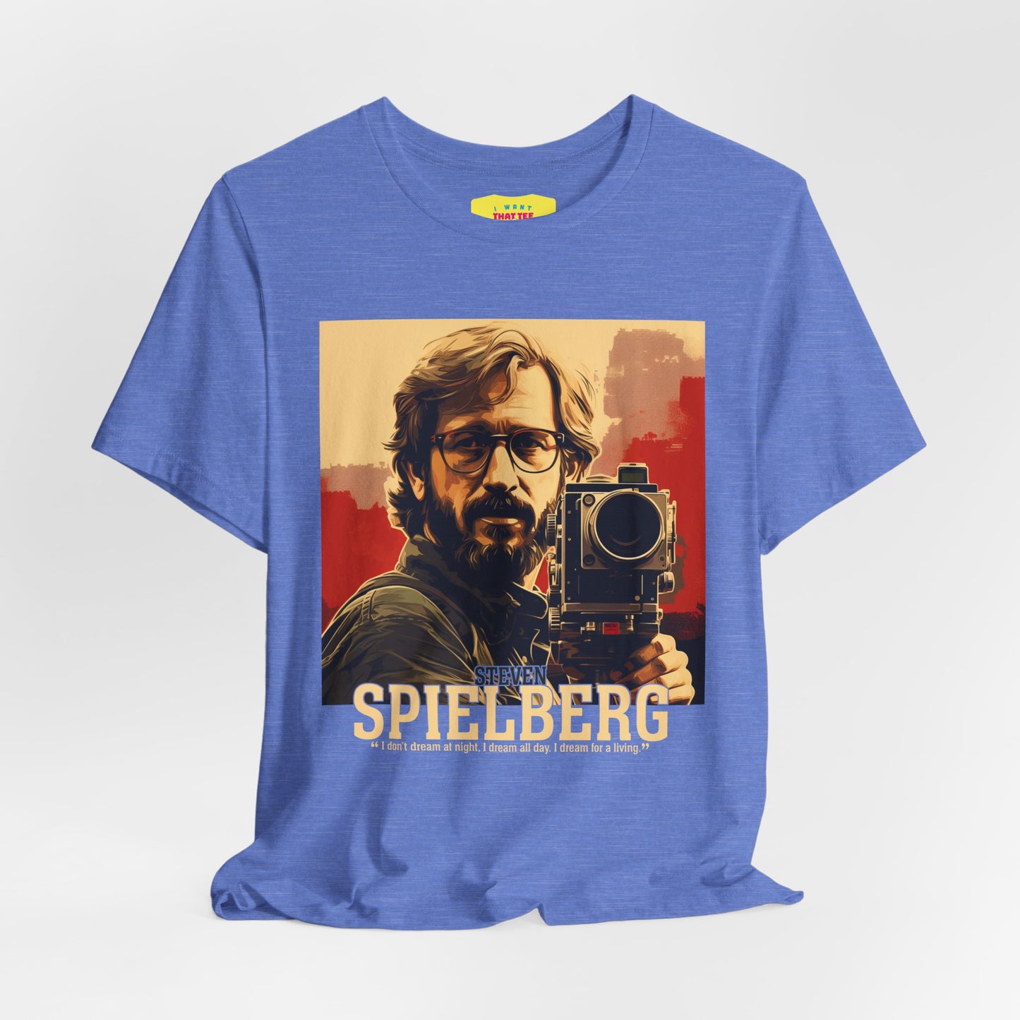 STEVEN SPIELBERG QUOTE (Unisex Softstyle T-Shirt)