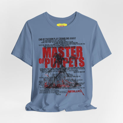 MASTER OF PUPPETS - METALLICA (Unisex Jersey Short Sleeve Tee)