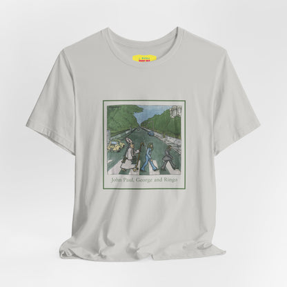 JOHN PAUL, GEORGE AND RINGO, THE BEATLES (Unisex Softstyle T-Shirt)