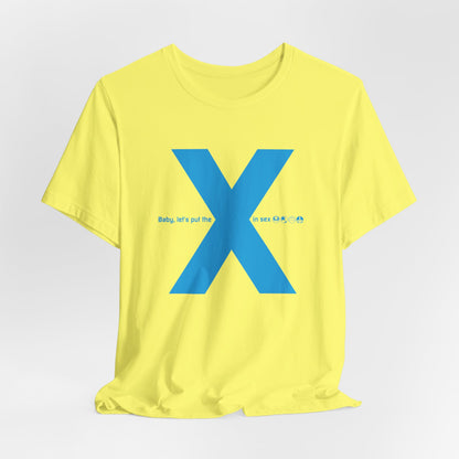 LET'S PUT THE X IN SEX - KISS (Unisex Softstyle T-Shirt)