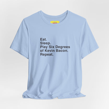 LIFE INSTRUCTIONS - SIX DEGREES OF KEVIN BACON (Unisex Softstyle T-Shirt)