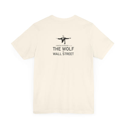 CHEST BEATING - THE WOLF OF WALL STREET (Unisex Jersey Short Sleeve Tee)
