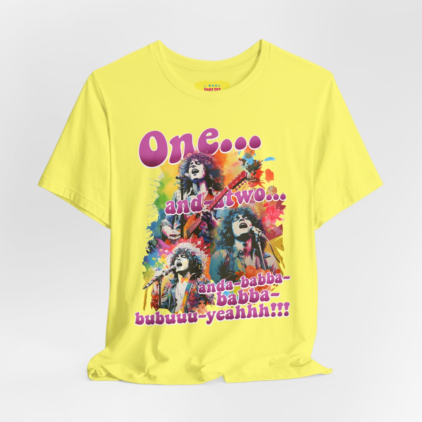 T-REX BABY STRANGE (Unisex Jersey Short Sleeve Tee)