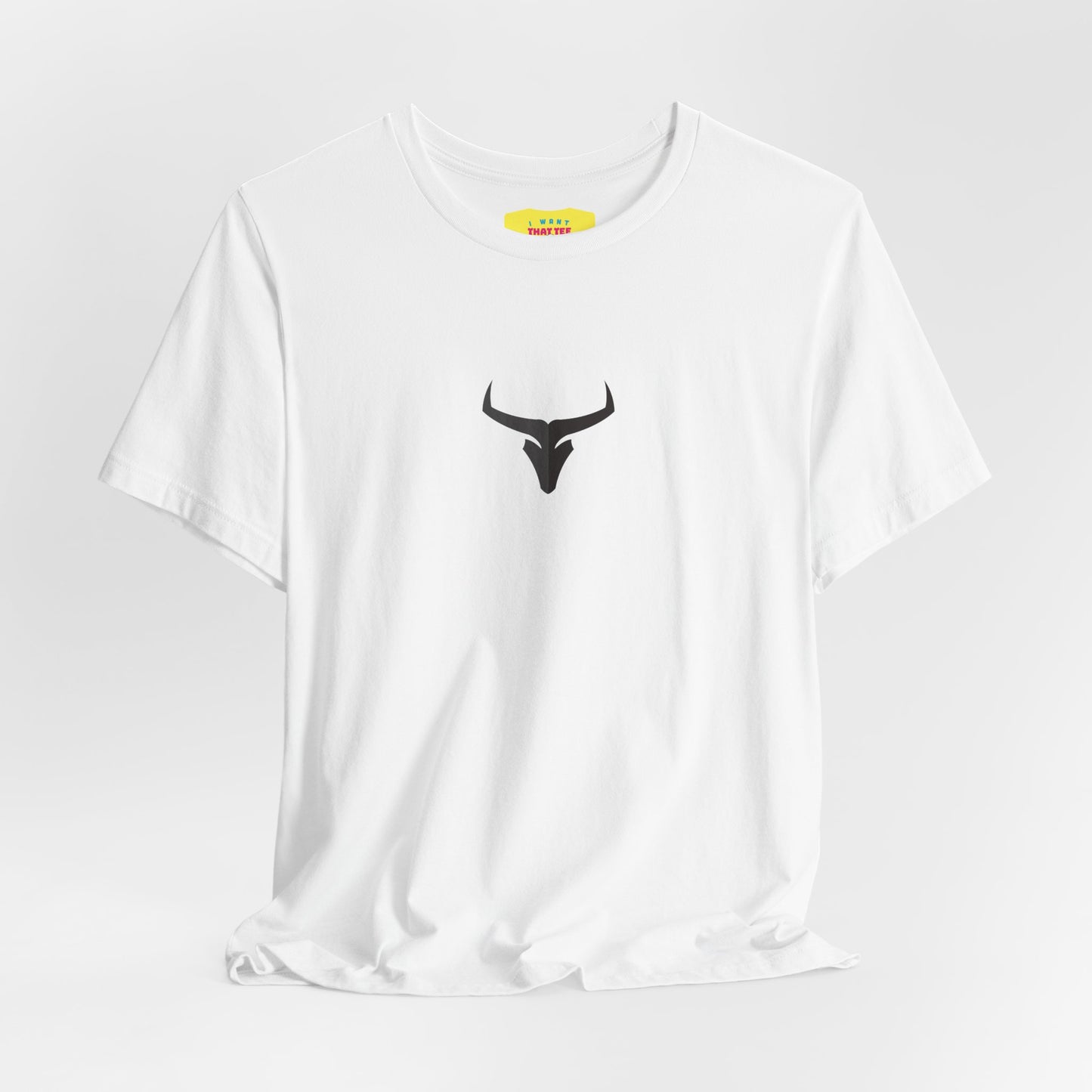 TAURUS BLACK LOGO - (Unisex Jersey Short Sleeve Tee)