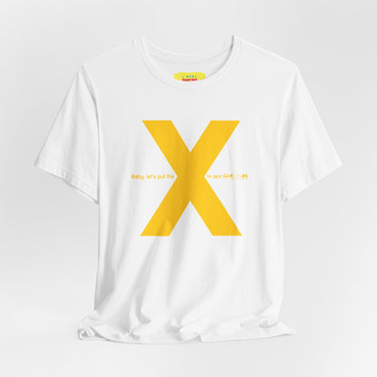 LET'S PUT THE X IN SEX - KISS (Unisex Softstyle T-Shirt)