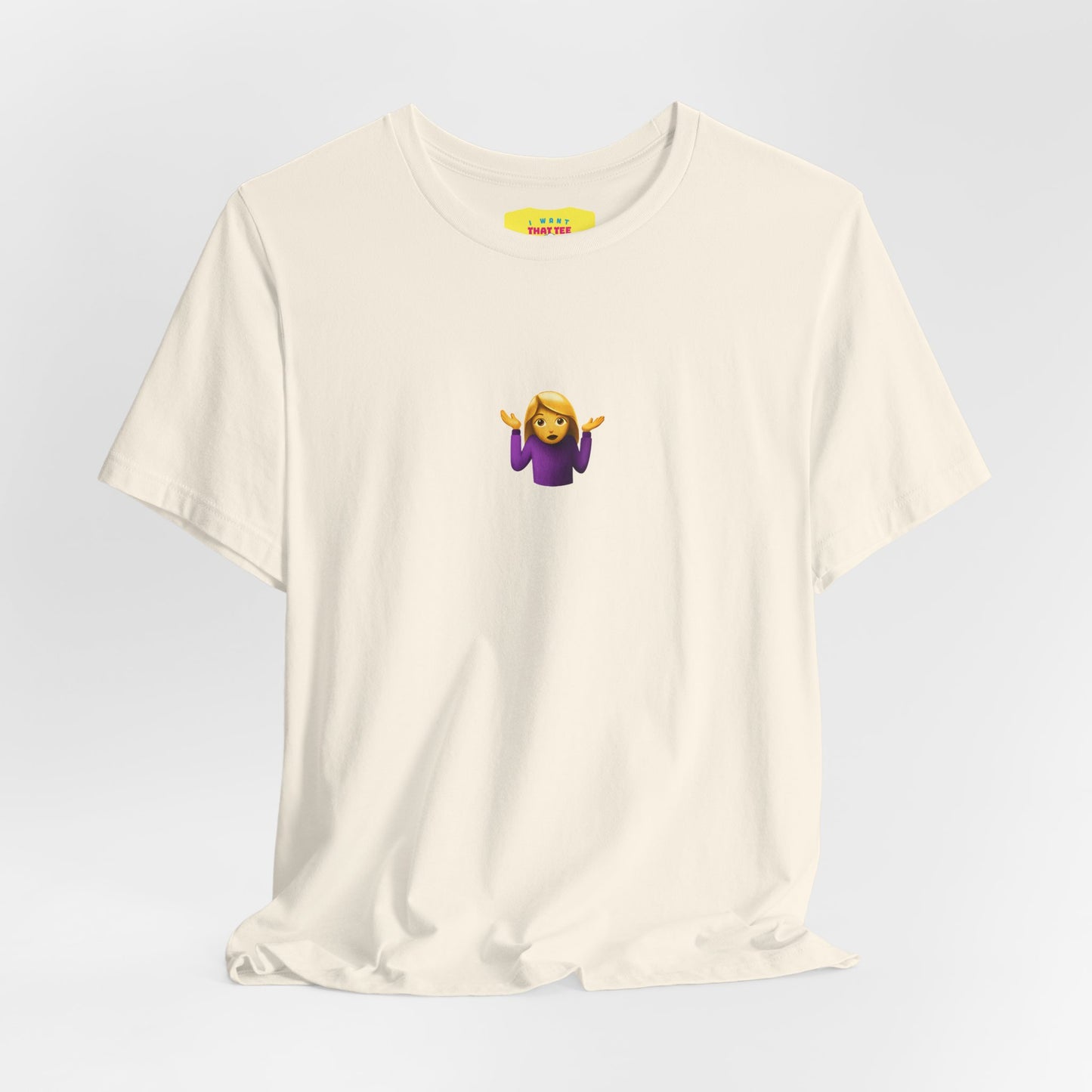 NOT MY FAULT - GIRL EMOJI (Unisex Softstyle T-Shirt)