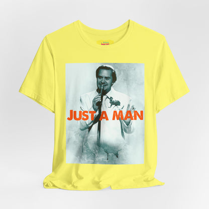 JUST A MAN - MIKE PATTON/FAITH NO MORE (Unisex Jersey Short Sleeve Tee)