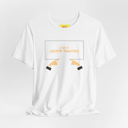 DON'T BE A SQUARE - PULP FICTION QUOTE (Unisex Jersey Short Sleeve Tee)