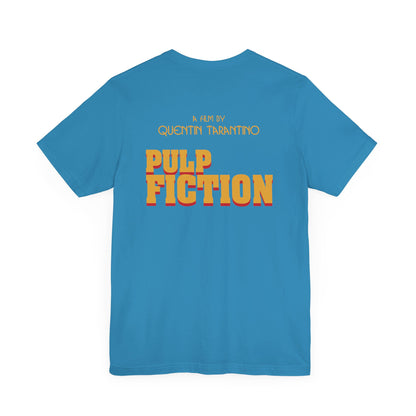 PULP FICTION CREDITS (Unisex Jersey Short Sleeve Tee)