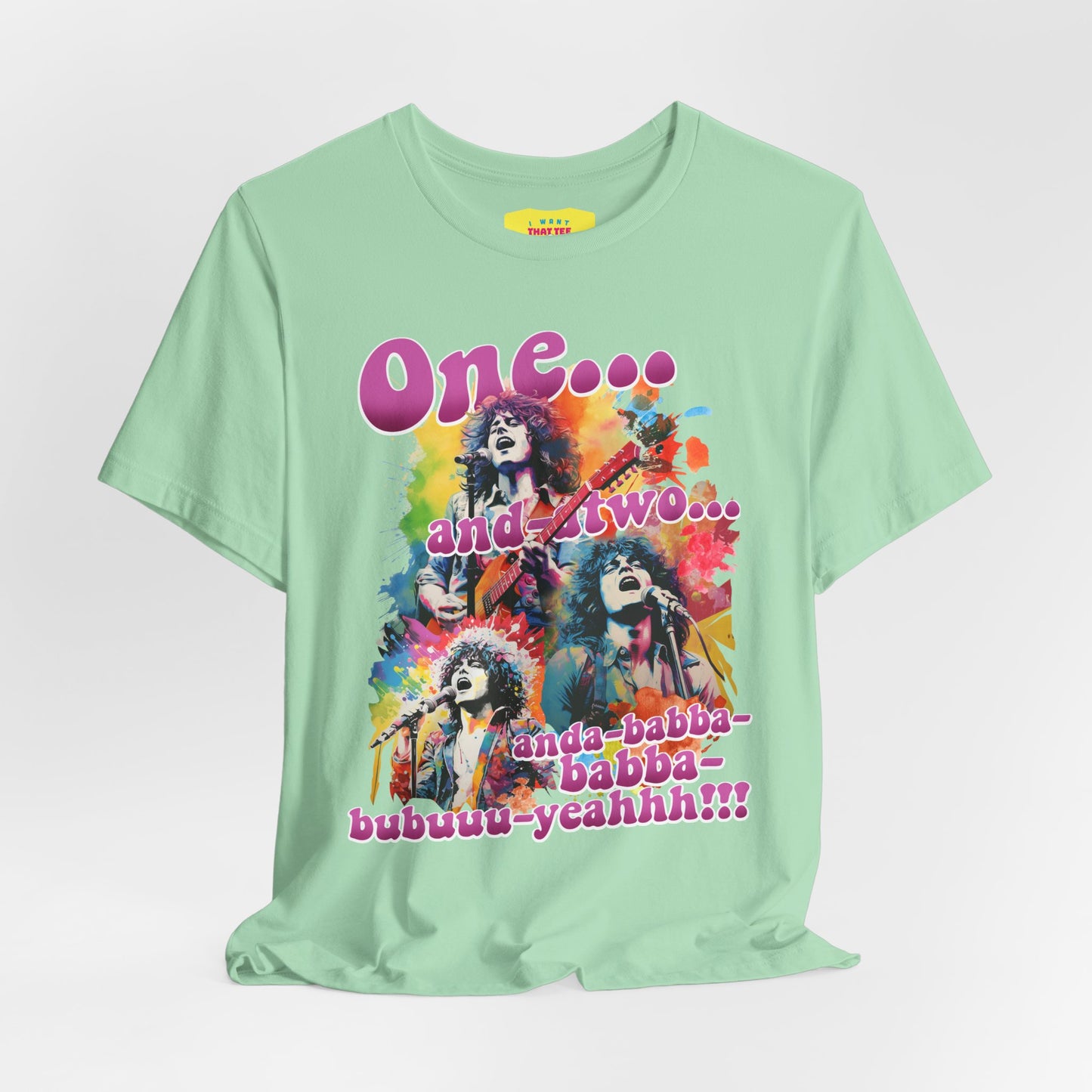 T-REX BABY STRANGE (Unisex Jersey Short Sleeve Tee)