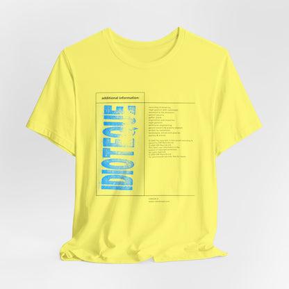 RADIOHEAD - IDIOTEQUE (Unisex Softstyle T-Shirt)