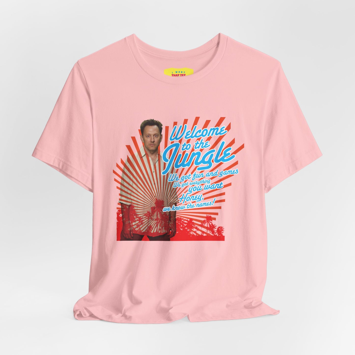 WELCOME TO THE JUNGLE - LOST TV SHOW (Unisex Softstyle T-Shirt)