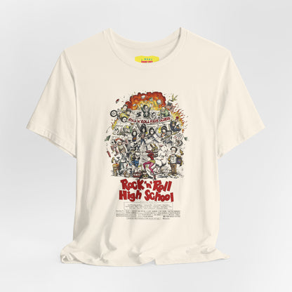 ROCK 'N' ROLL HIGHSCHOOL - RAMONES (Unisex Softstyle T-Shirt)